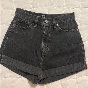 BDG Black High Waisted Jean Shorts